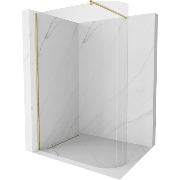 Ścianka prysznicowa zaokrąglona Walk-in Mexen Kioto 100 x 200 cm 498906