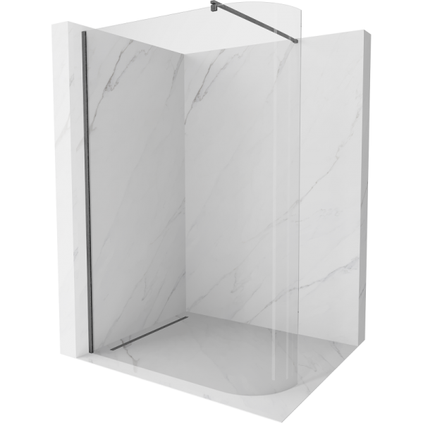 Ścianka prysznicowa zaokrąglona Walk-in Mexen Kioto 100 x 200 cm 500246