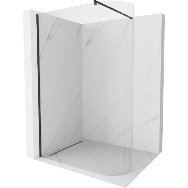 Ścianka prysznicowa zaokrąglona Walk-in Mexen Kioto 160 x 200 cm 506273