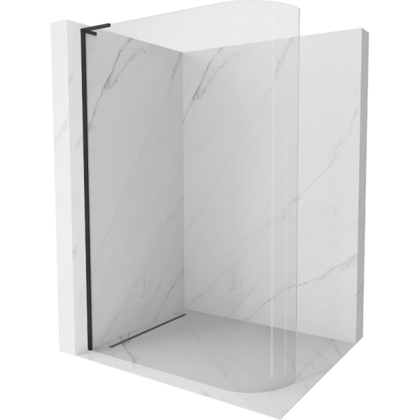 Ścianka prysznicowa zaokrąglona Walk-in Mexen Kioto L 100 x 200 cm 500093