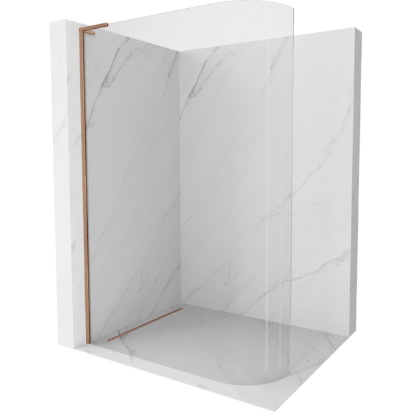 Ścianka prysznicowa zaokrąglona Walk-in Mexen Kioto L 120 x 200 cm 498686