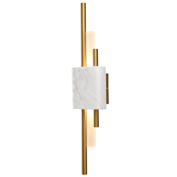 Ścienna lampa ELLIE ST-7007W-WHITE Step LED 5W 3000K marmur 187347