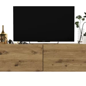 Ścienna szafka rtv dąb artisan – Jorix 524438 Ścienna szafka rtv dąb artisan – Jorix 524438