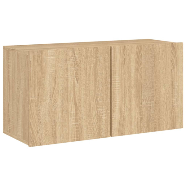 Ścienna szafka TV dąb sonoma 80x30x41 cm 857589