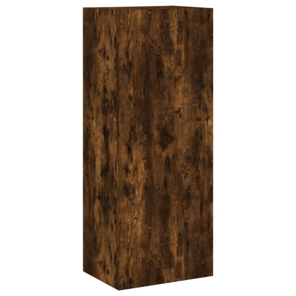Ścienna szafka TV przydymiony dąb 40.5x30x102 cm 866650