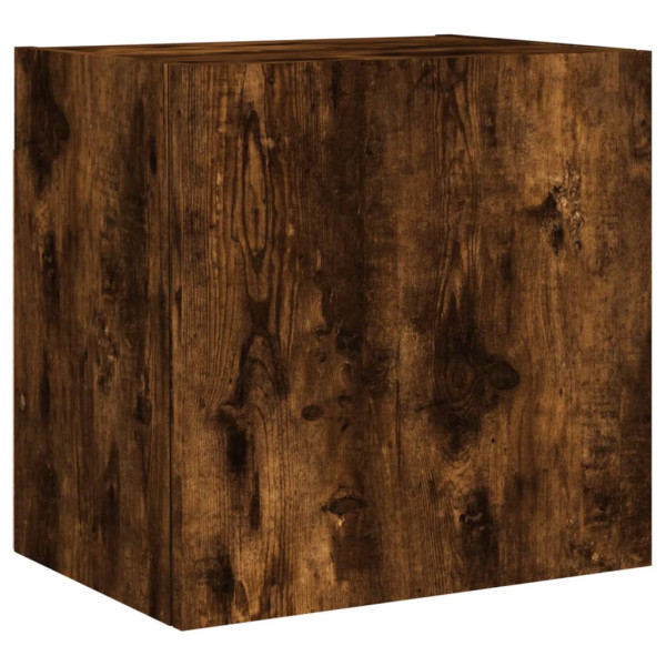 Ścienna szafka TV przydymiony dąb 40.5x30x40 cm 866648
