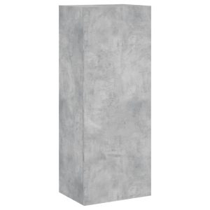 Ścienna szafka TV szarość betonu 40.5x30x102 cm 866637 Ścienna szafka TV szarość betonu 40.5x30x102 cm 866637