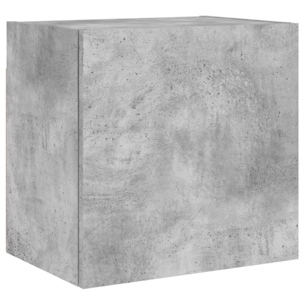 Ścienna szafka TV szarość betonu 40.5x30x40 cm 866682