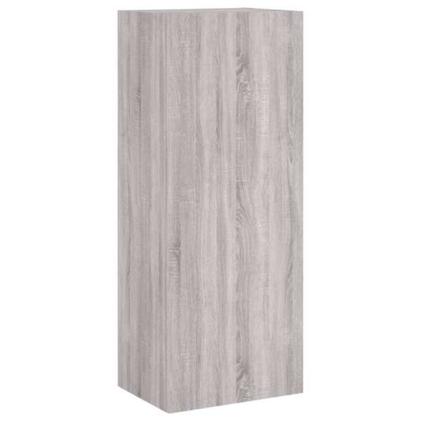 Ścienna szafka TV szary dąb sonoma 40.5x30x102 cm 866655