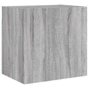 Ścienna szafka TV szary dąb sonoma 40.5x30x40 cm 866691