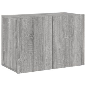 Ścienna szafka TV szary dąb sonoma 60x30x41 cm 857620 Ścienna szafka TV szary dąb sonoma 60x30x41 cm 857620