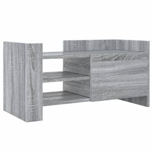 Ścienna szafka TV szary dąb sonoma 80x35x40 cm 866531 Ścienna szafka TV szary dąb sonoma 80x35x40 cm 866531
