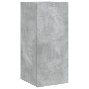 Ścienna szafka TV z LED szarość betonu 30.5x35x70 cm 866674 Ścienna szafka TV z LED szarość betonu 30.5x35x70 cm 866674