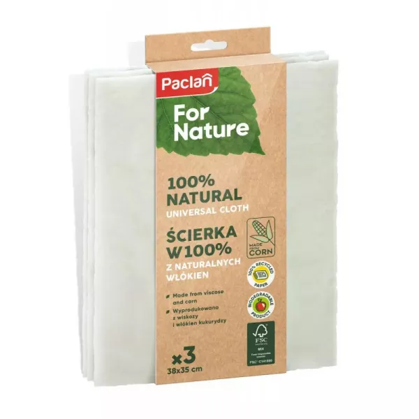 Ściereczka z włókien kukurydzy Paclan for nature 77812