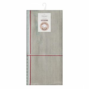 Ścierka kuchenna 50×70 cm BBQ Master, Bawełna Szara 723458