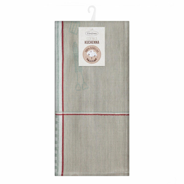 Ścierka kuchenna 50x70 cm BBQ Master, Bawełna Szara 723458