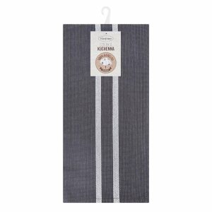Ścierka kuchenna OLIVIA/10 50×70 stalowa 687242 Ścierka kuchenna OLIVIA/10 50×70 stalowa 687242