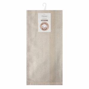 Ścierka kuchenna OLIVIA 50×70 beżowa klasyczna 687243 Ścierka kuchenna OLIVIA 50×70 beżowa klasyczna 687243