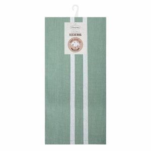 Ścierka kuchenna OLIVIA zielona 50×70 cm, bawełna 722509 Ścierka kuchenna OLIVIA zielona 50×70 cm, bawełna 722509
