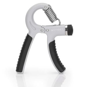 Ściskacz do rąk z regulacją oporu ACTIGET 20-50 kg do treningu 915424 Ściskacz do rąk z regulacją oporu ACTIGET 20-50 kg do treningu 915424