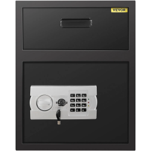 Sejf depozytowy elektroniczny 48L z kodem i wrzutem do domu, hotelu, biura 964442