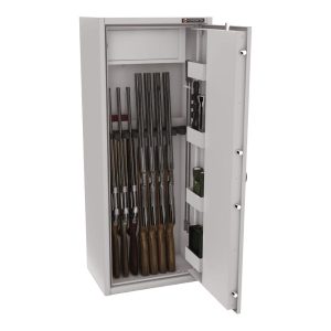 Sejf na broń długą MLB 150S/10 szt. broni, zam kluczowy kl. A kl. bezp S1 687631 Sejf na broń długą MLB 150S/10 szt. broni, zam kluczowy kl. A kl. bezp S1 687631