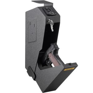 Sejf na pistolet z czytnikiem linii papilarnych 1002109 Sejf na pistolet z czytnikiem linii papilarnych 1002109