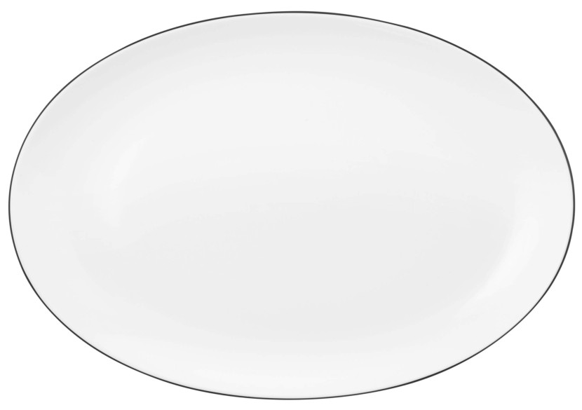 SELTMANN LIDO BLACK LINE Owalny półmisek 35 x 24 cm 674253