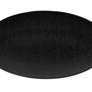 SELTMANN LIFE FASHION GLAMOROUS BLACK Półmisek owalny 33 x 18 cm 673542 SELTMANN LIFE FASHION GLAMOROUS BLACK Półmisek owalny 33 x 18 cm 673542
