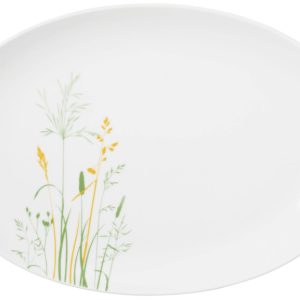 SELTMANN MEADOW GRASSES GREEN Owalny półmisek 35 x 24 cm 674263 SELTMANN MEADOW GRASSES GREEN Owalny półmisek 35 x 24 cm 674263