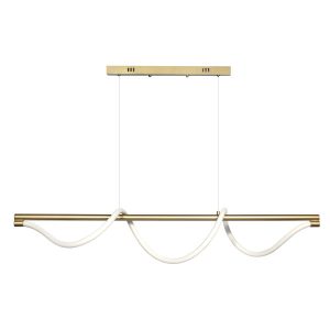 Serpente lampa wisząca z pilotem LED/55W złota 1030906
