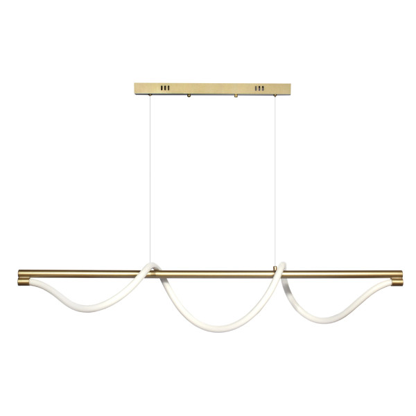Serpente lampa wisząca z pilotem LED/55W złota 1030906