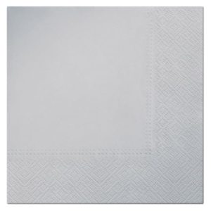 Serwetki Monocolor Silver 20 szt. 33×33 cm 31720