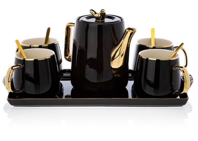 Serwis kawowy Noah Black Gold 105593