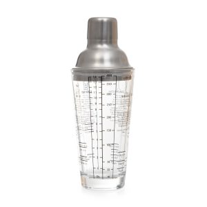 Shaker ALCOLE ze srebrnym wieczkiem 0,4 l HOMLA 960935