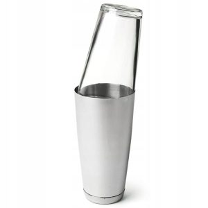 Shaker Bostoński Szkło I Stal 830Ml+500 Ml Srebrny 438182 Shaker Bostoński Szkło I Stal 830Ml+500 Ml Srebrny 438182