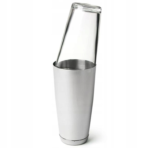 Shaker Bostoński Szkło I Stal 830Ml+500 Ml Srebrny 438182