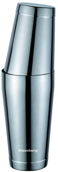 Shaker bostoński TIN TIN do drinków koktajli grafitowy KLAUSBERG 652958