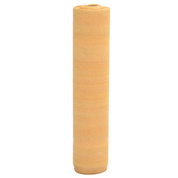 Siatka Cieniująca Parawan Na Ogrodzenie Piaskowa 1,2x10 m HDPE 195 g/m² 952524