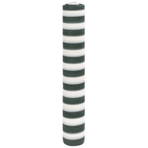 Siatka Cieniująca Parawan Na Ogrodzenie Zielono-Biała 2×25 m HDPE 150 g/m² 952456 Siatka Cieniująca Parawan Na Ogrodzenie Zielono-Biała 2×25 m HDPE 150 g/m² 952456