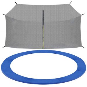 Siatka do trampoliny wewnętrzna z osłoną na sprężyny 305 cm 10 FT 6 słupków 536671