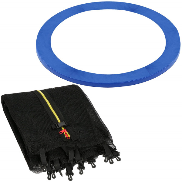 Siatka do trampoliny wewnętrzna z osłoną na sprężyny 426 cm 14 FT 8 słupków 595262