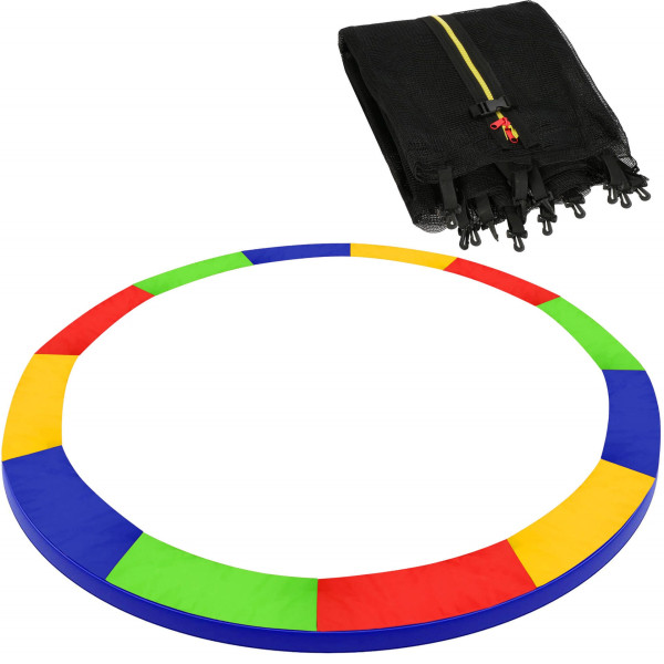 Siatka do trampoliny wewnętrzna z osłoną na sprężyny 426 cm 14 FT 8 słupków 595260