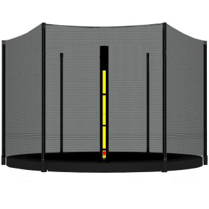 Siatka do trampoliny zewnętrzna z osłoną na sprężyny 244 cm 8 FT 6 słupków 1035135
