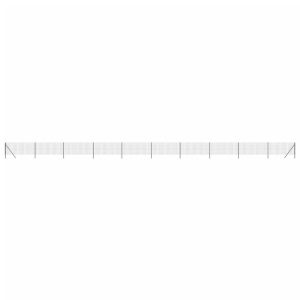 Siatka Ogrodzeniowa Ogrodzenie W Rolce Stal PVC 0,8×25 m Grafitowy 882224 Siatka Ogrodzeniowa Ogrodzenie W Rolce Stal PVC 0,8×25 m Grafitowy 882224