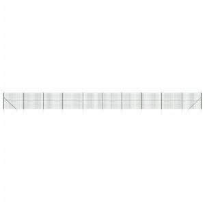 Siatka Ogrodzeniowa Ogrodzenie W Rolce Stal PVC 1,4×25 m Zielony 880516 Siatka Ogrodzeniowa Ogrodzenie W Rolce Stal PVC 1,4×25 m Zielony 880516