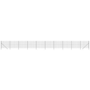 Siatka Ogrodzeniowa Ogrodzenie W Rolce Stal PVC 1,6×25 m Grafitowy 880487 Siatka Ogrodzeniowa Ogrodzenie W Rolce Stal PVC 1,6×25 m Grafitowy 880487