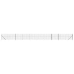 Siatka Ogrodzeniowa Ogrodzenie W Rolce Stal PVC 1,6×25 m Grafitowy 882271 Siatka Ogrodzeniowa Ogrodzenie W Rolce Stal PVC 1,6×25 m Grafitowy 882271