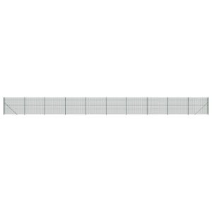 Siatka Ogrodzeniowa Ogrodzenie W Rolce Stal PVC 1,6×25 m Zielony 882253 Siatka Ogrodzeniowa Ogrodzenie W Rolce Stal PVC 1,6×25 m Zielony 882253