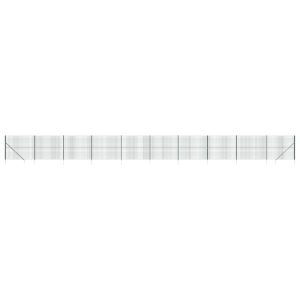 Siatka Ogrodzeniowa Ogrodzenie W Rolce Stal PVC 1,6×25 m Zielony 880555 Siatka Ogrodzeniowa Ogrodzenie W Rolce Stal PVC 1,6×25 m Zielony 880555